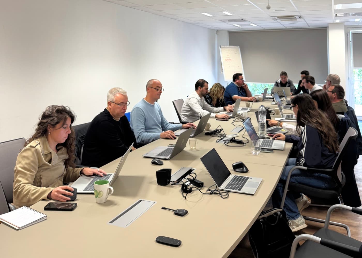Atelier de formation aux agents IA animé par Darwell pour des équipes VINCI